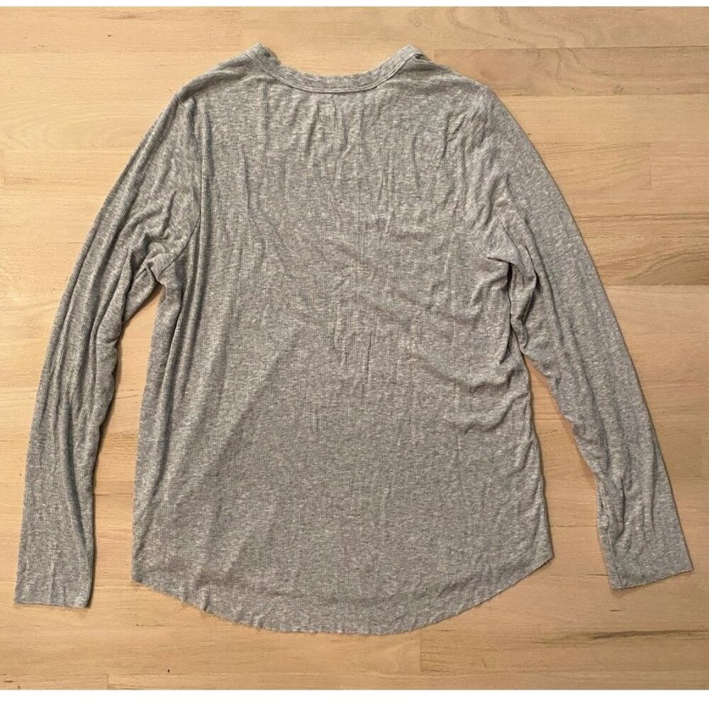 aerie Real Soft Ribbed Long Sleeve Top size XL - Picture 3 of 3
